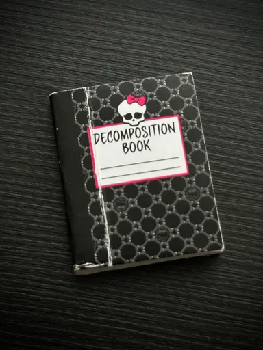2011 Decomposition Notebook / Monster High / Mattel