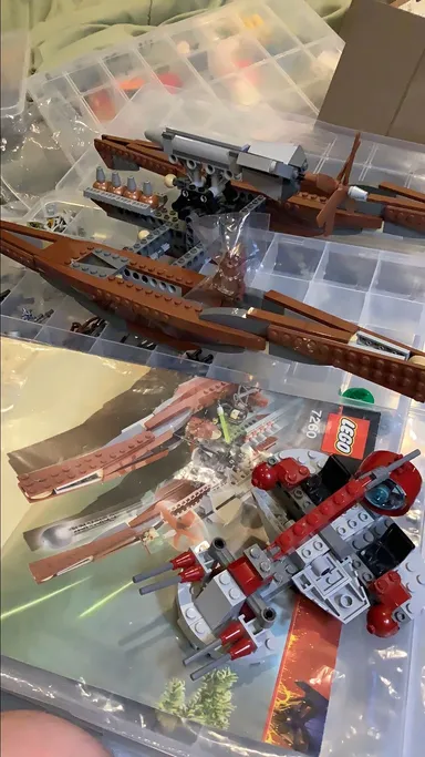 Lego Wookie catamaran 7260