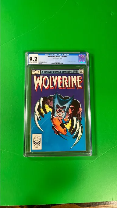 Wolverine 2 CGC 9.2 1982 classic series