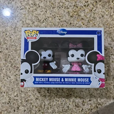 Funko Pop! Minis Mickey & Minnie Mouse 2 pack