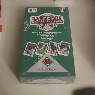 1990 Upper Deck Baseball Box
