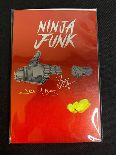 Double Signed NINJA FUNK Metal Cover !