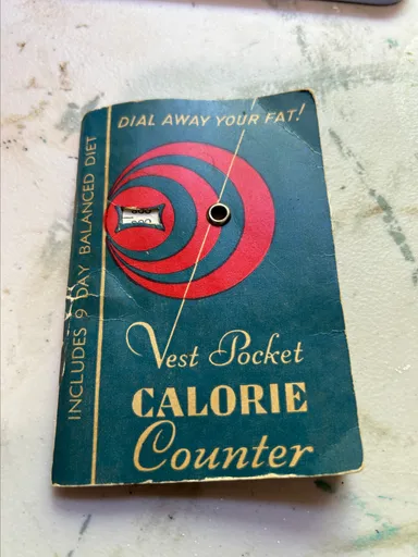 1956 "Dial Away Your Fat" Calorie Counter Booklet
