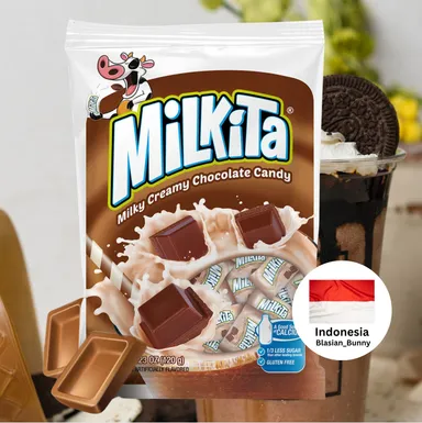 Milkita Creamy Milkshake Candy Chocolate (Indonesia)