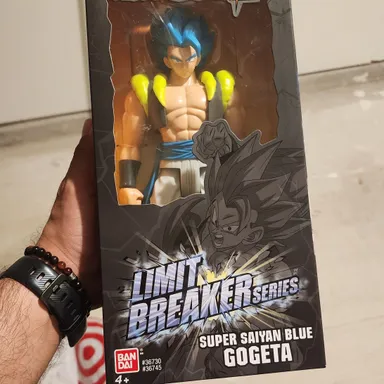 Super saiyan blue Gogeta limit breaker