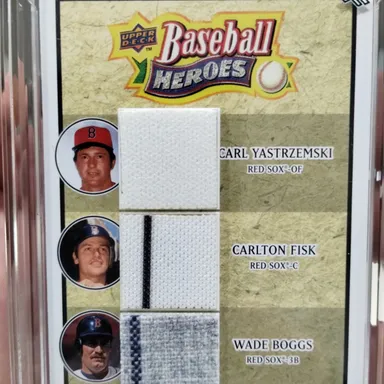 Baseball Heroes Game Worn Memorabilia