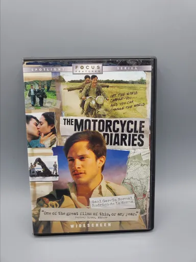 The Motorcycle Diaries DVD Gael Garcia Bernal