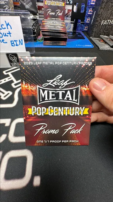 2023 Leaf Metal Pop Century icons Proofs 1/1 Guaranteed Per Pack Ultra rare