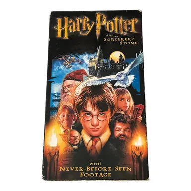 Harry Potter and The Sorcerer's Stone VHS Tape