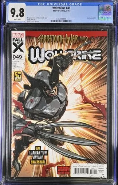 Wolverine 49 CGC 9.8 2024