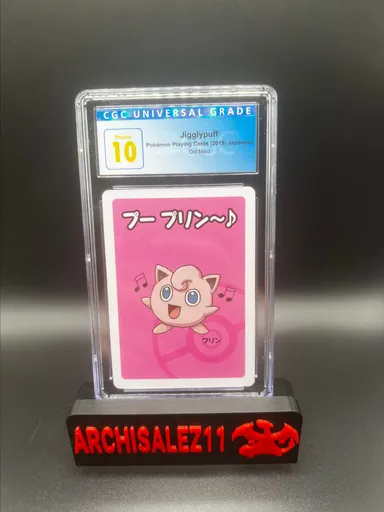 2019 Pokemon Japanese Old Maid Playing Cards Jigglypuff CGC Pristine 10