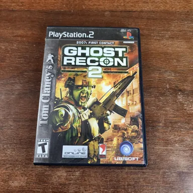 Sony Playstation 2 PS2 Tom Clancy's Ghost Recon 2 CIB Game