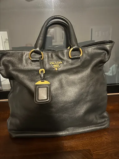 Prada Leather Tote