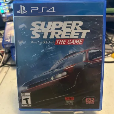PS4 super street the game