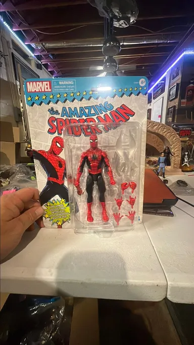 Retro The Amazing Spiderman 6in