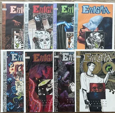 Enigma #1-8 (X8) Complete Set (1993) Vertigo Comics Lot 1-8
