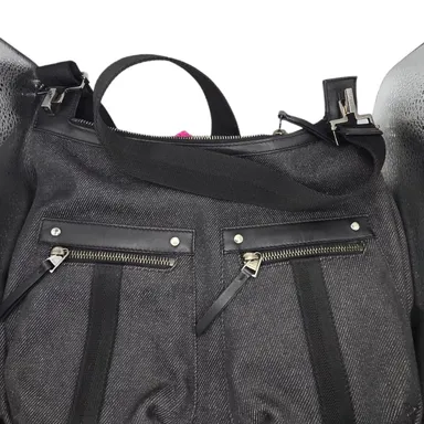 Gucci Black Denim Shoulder Bag