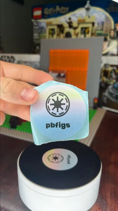 pbfigs Custom Support Sticker