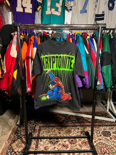 1994 Changes DC Comics Superman Kryptonite Shirt