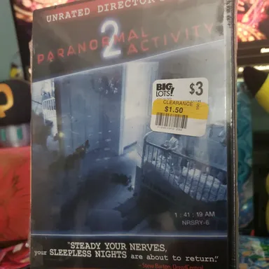 Paranormal Activity 2 Unrated Directors Cut DVD (Sealed)