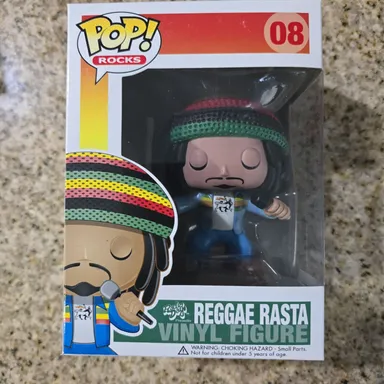 Funko Pop! Reggae Rasta with Custom hard stack