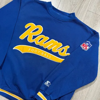 Vintage Rare St Louis Rams/LA Rams crewneck sweatshirt size L