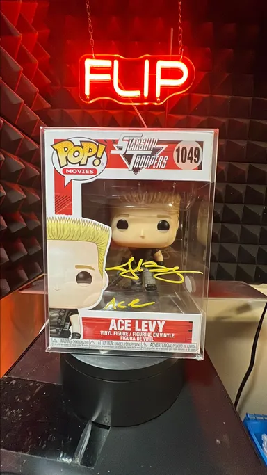 Ace Levy Signed by Jake Busey