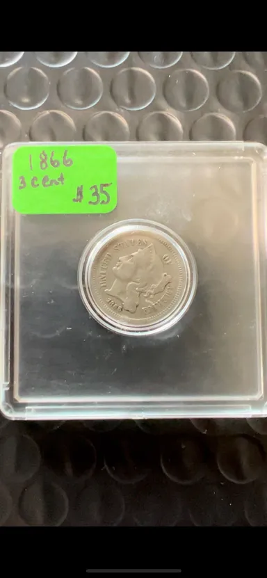 1866 3 cent