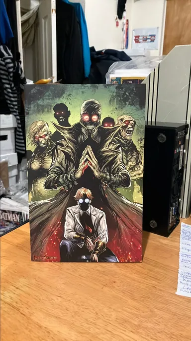 😱 Horror ! Stuff of Nightmares 1 Virgin  incentive variant limited to 1000 by Tyler Kirkham w COA NYCC