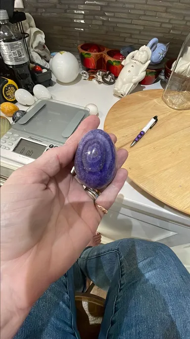 Purple egg