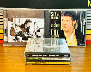 Steve Forbert CD Lot Of 5: Best Of… Young Guitar Days Evergreen Boy Etc.