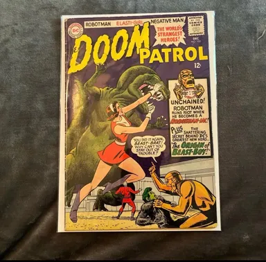 Doom Patrol #100 (Key - Origin of Beastboy!)
