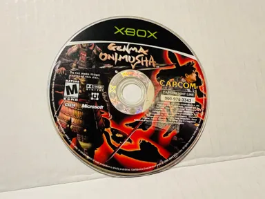Genma Onimusha for Microsoft Xbox Original Disc Only Tested & Works