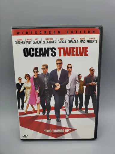 Ocean's Twelve Widescreen Edition DVD George Clooney Brad Pitt
