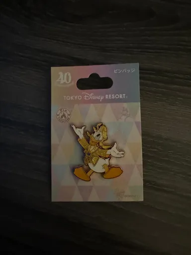 Tokyo Disneyland Resort TDL 40th Anniversary Dream Go Round Donald Disney Pin