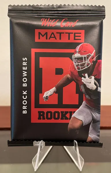 2023 Wild Card Matte "Rookie" Brock Bowers