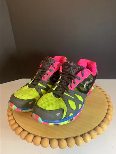 Fila Shadow Sprinter Women's Size 9 Rainbow Color Sneakers 5SR20281-752