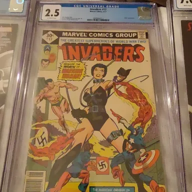 Invaders #17 Hitler appearance CGC