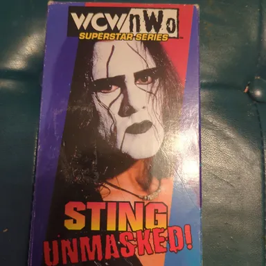 WCW/ NWO Stung Unmasked VHS GUC