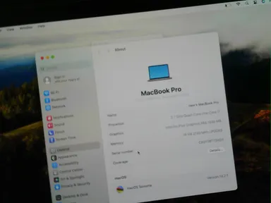 MacBook Pro i7 2018
