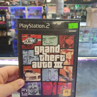 GTA Grand Theft Auto 3 PS2 Playstation 2 Complete