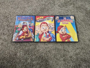 Alvin & The Chipmunks DVD Movie Lot 