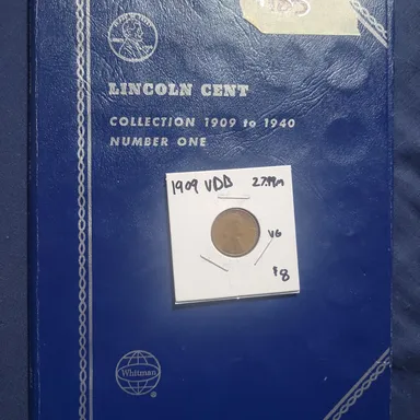 Albums - Partially Completed - Lincoln Cents (1909-1940) #2