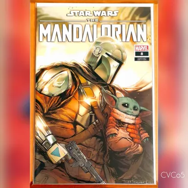Star Wars: The Mandalorian #8 Kirkham Cover (2023) NM/MT 9.8