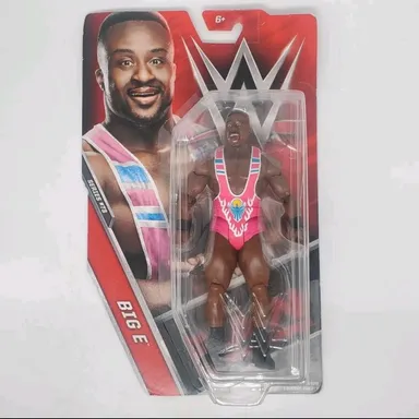 BIG E WWE Basic Series 73 Mattel  Wrestling Action Figure New And Sealed VG Cond
