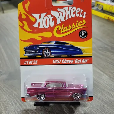 Hot Wheels Classics 1957 Chevy Bel Air Pink