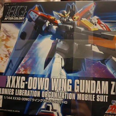 XXXG - 00W0 Wing Gundam Model