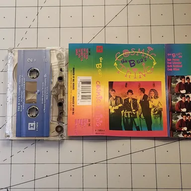 The B 52's cosmic thing, 1989. cassette tape