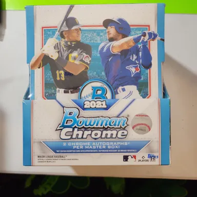 2021 Topps Bowman Chrome Baseball Hobby Box