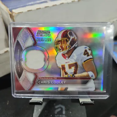 F97855 2010 Bowman Sterling Refractors #BSRCC Chris Cooley JERSEY REDSKINS/299